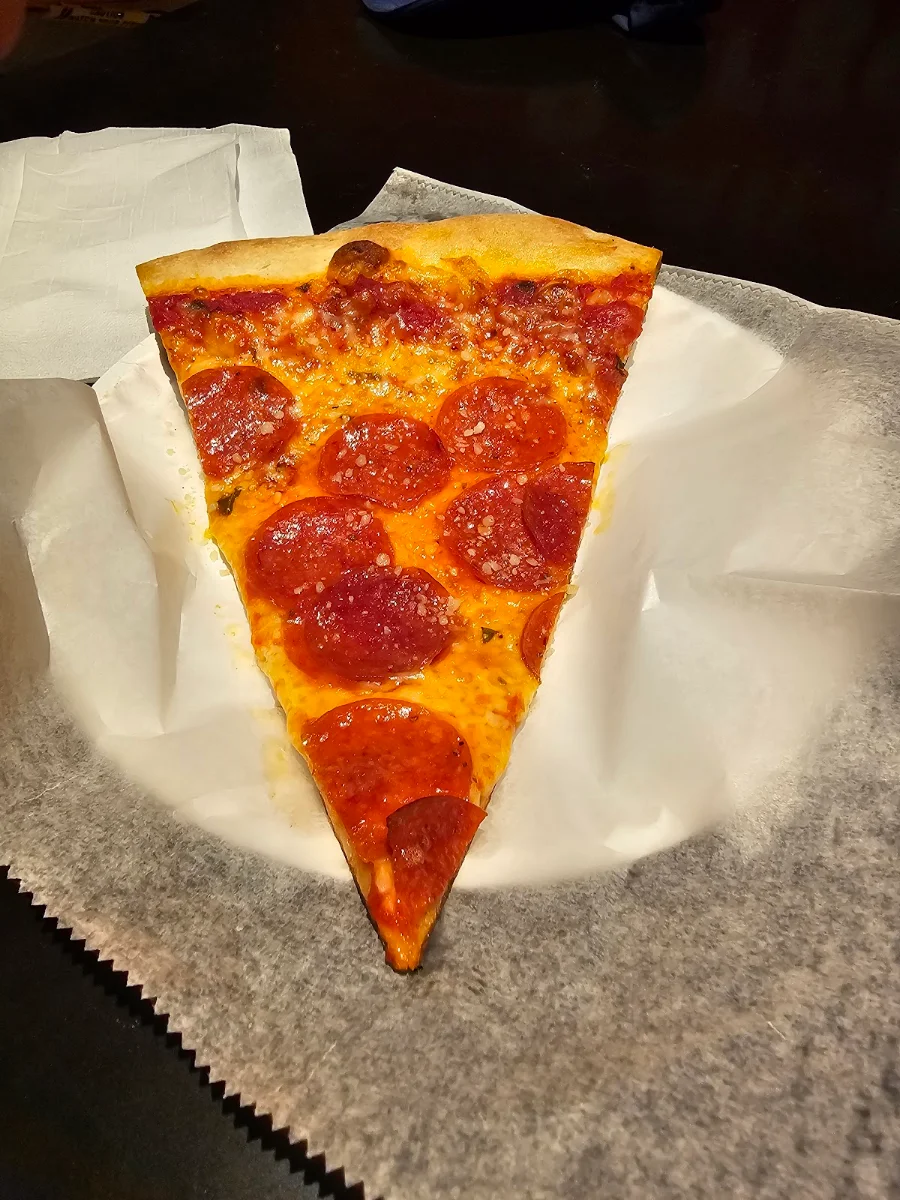 Upside Down Pizza Slice