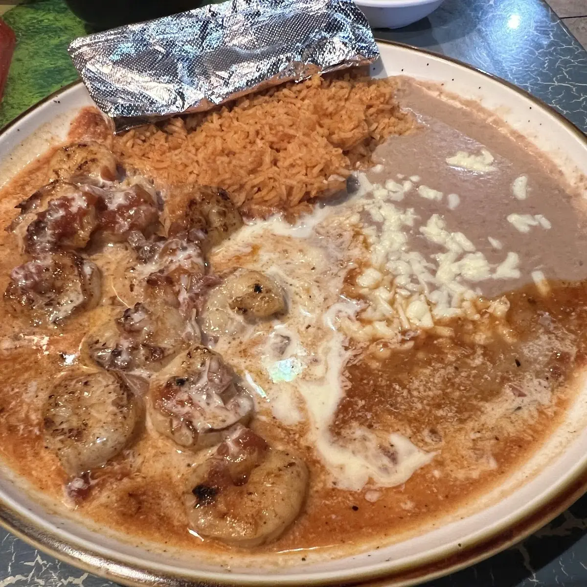 Chicken Flautas Dinner