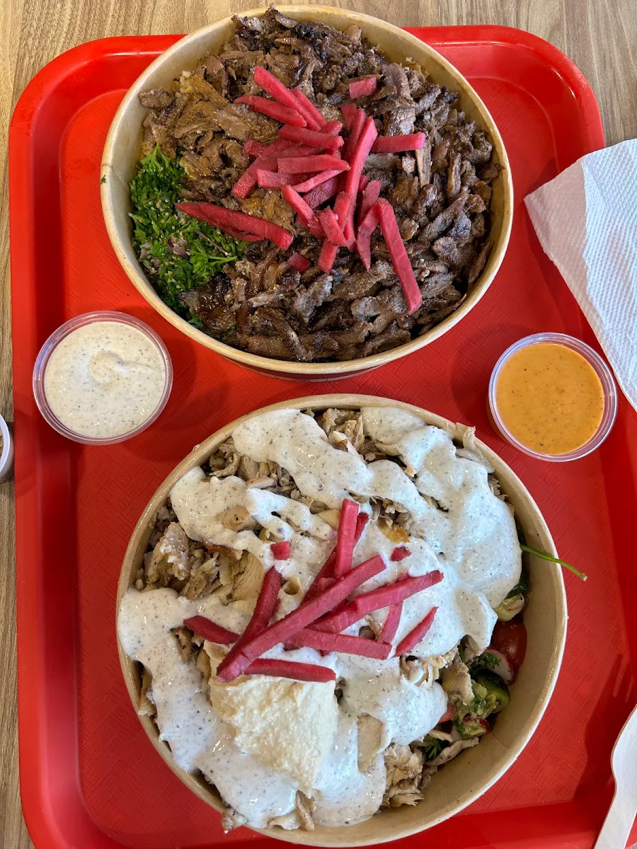 Shawarma Bowl Chicken, Restaurant Boustan