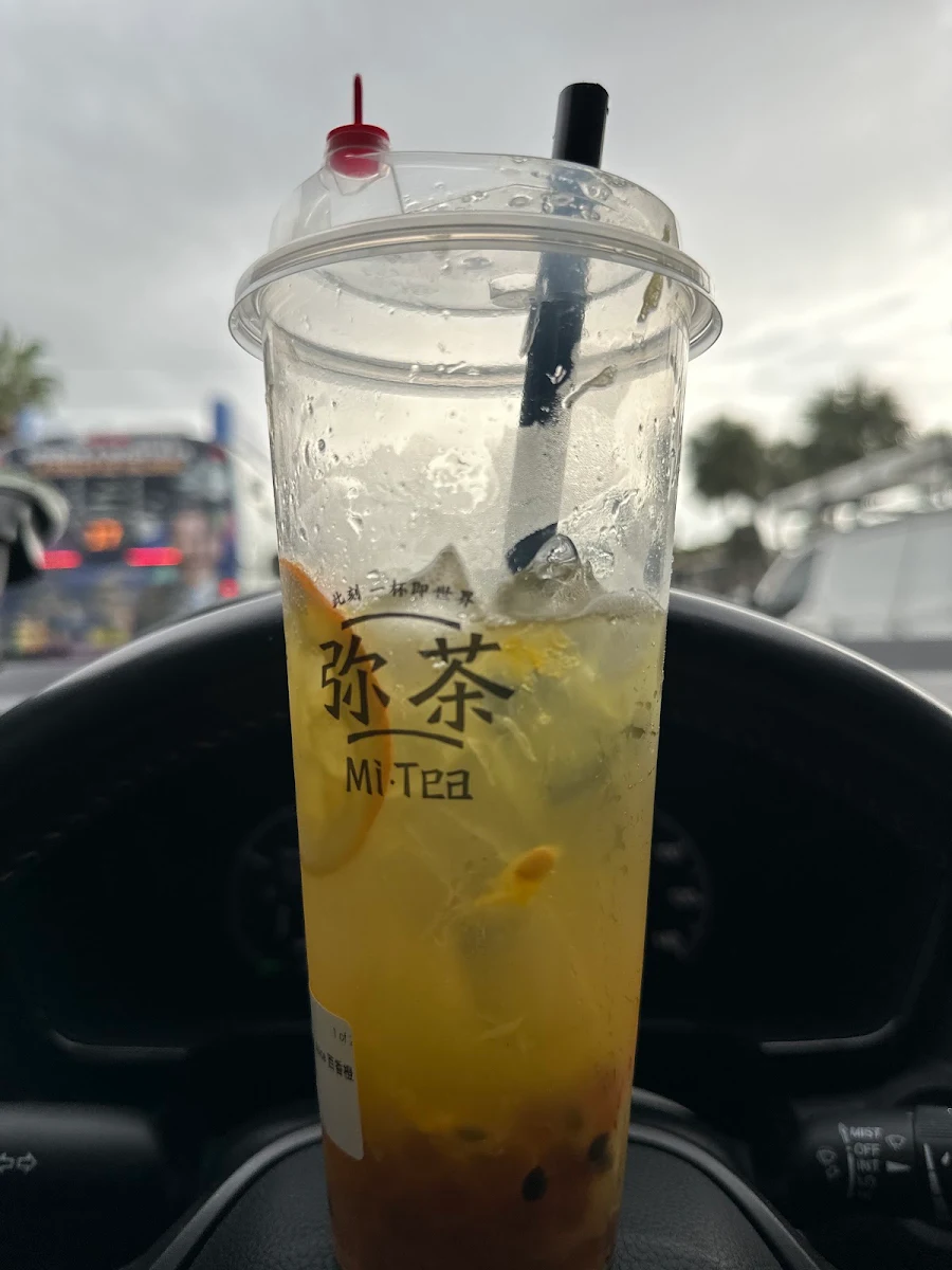 Passion Fruit Lemon Tea w Agar