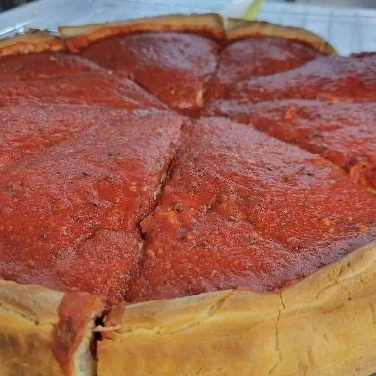 Stuffed Cheese Pizza