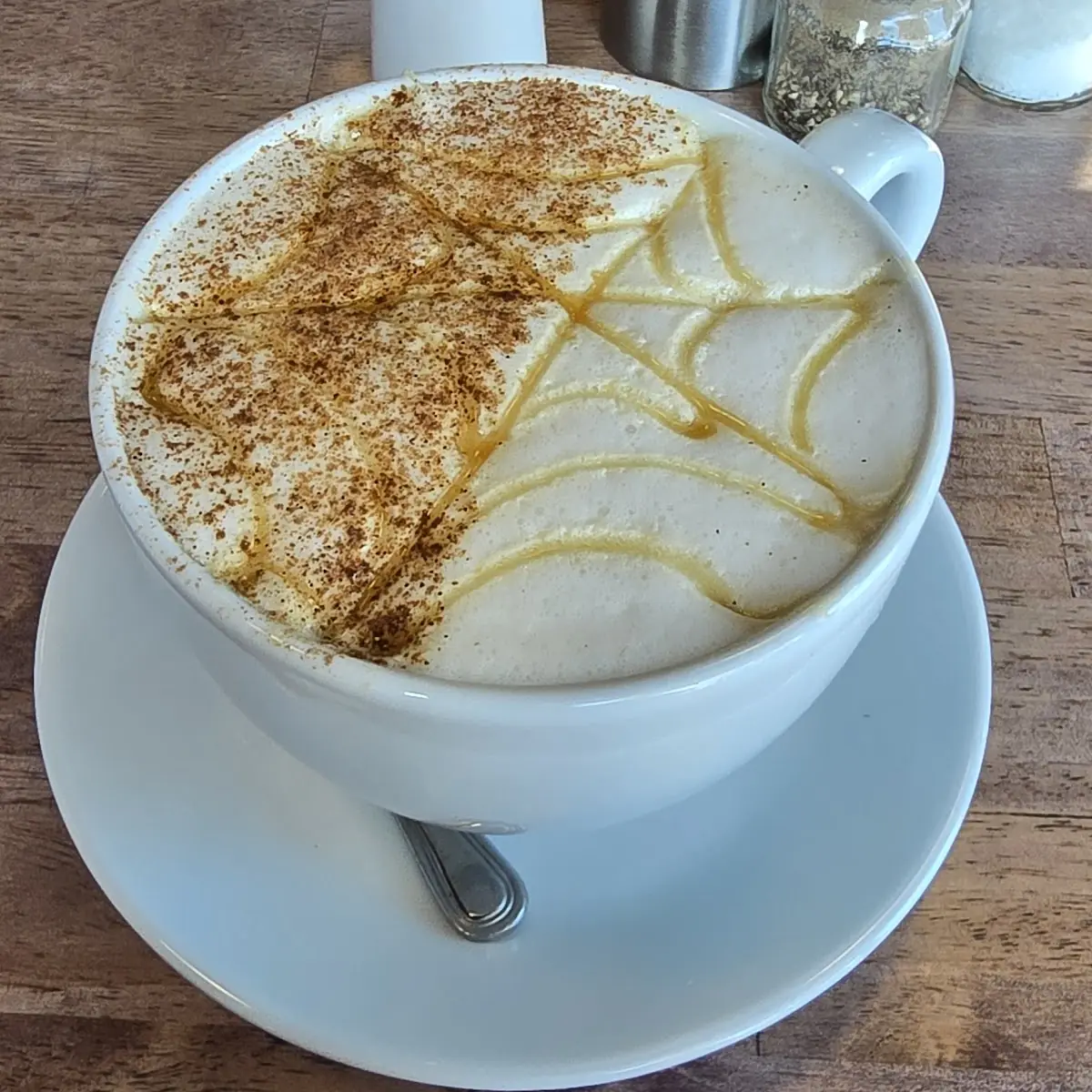 Spooky Spice Tea Latte