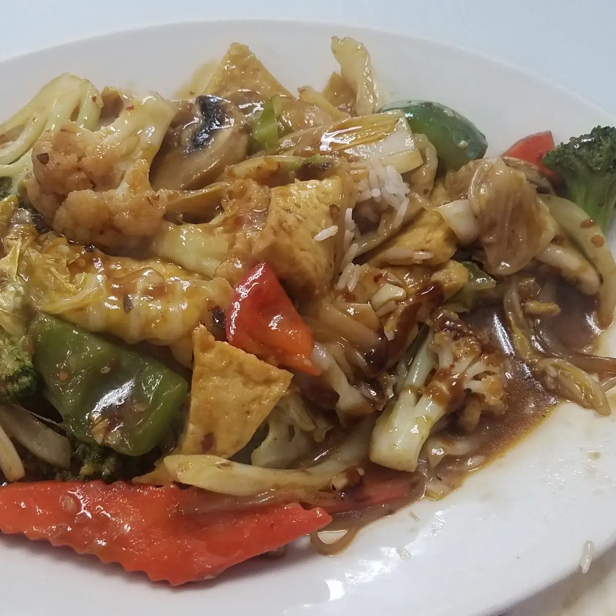 Spicy Vegetable and Tofu