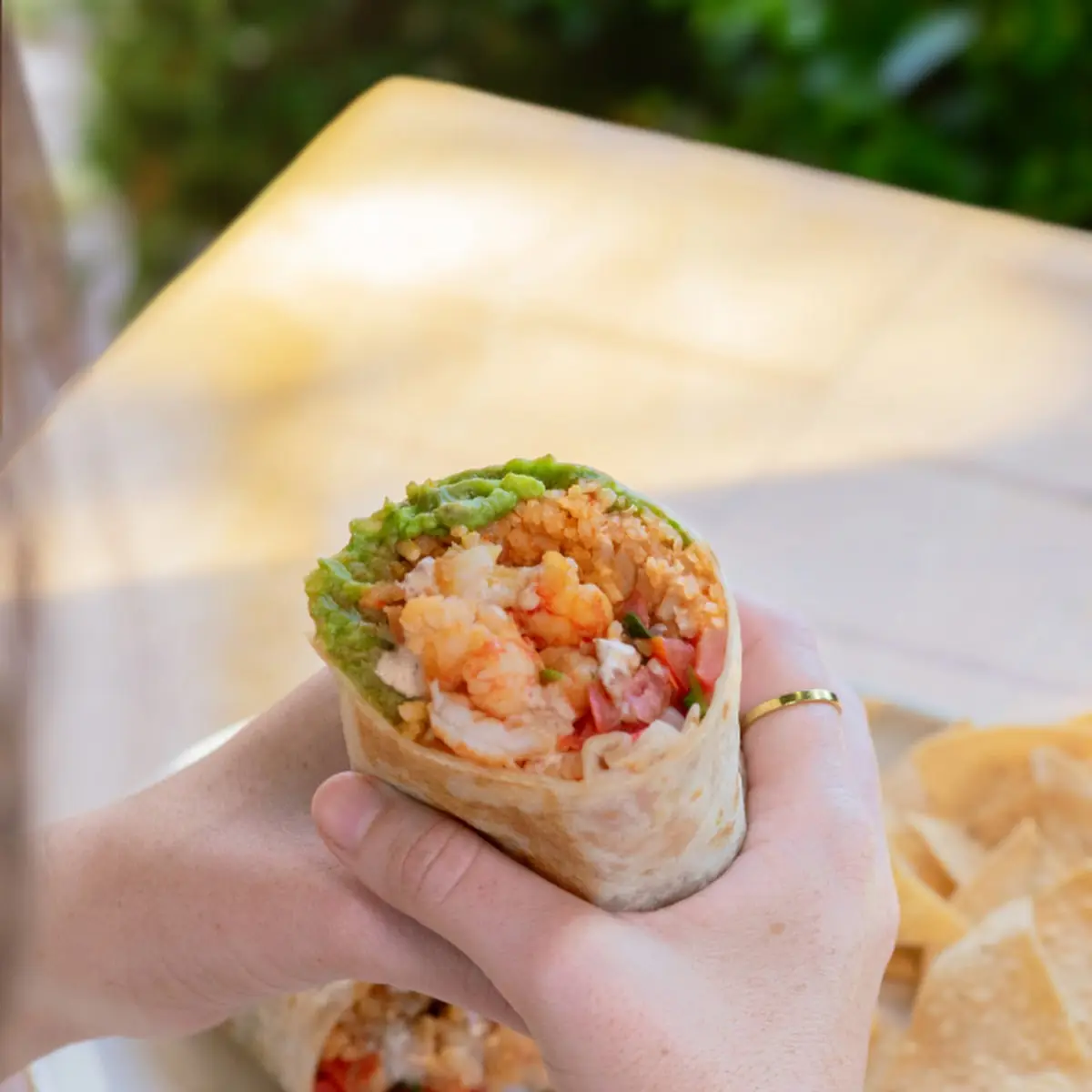 Classic Shrimp Burrito