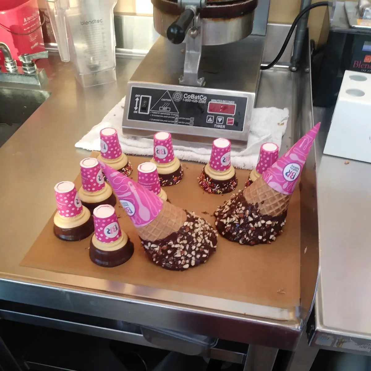 Fancy Waffle Cone