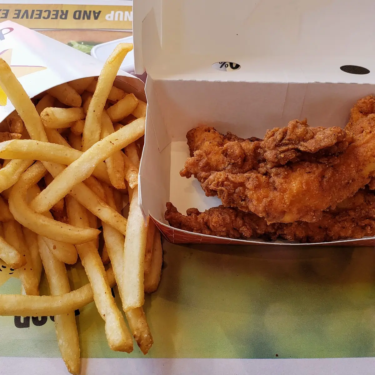 Three-Piece Chicken Tenders Meal