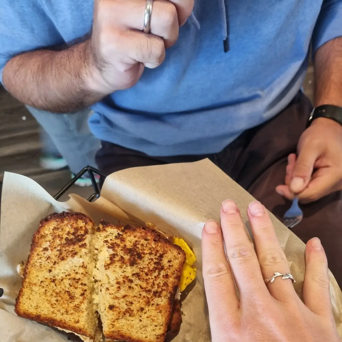 Salome's Breckie Grilled Cheese