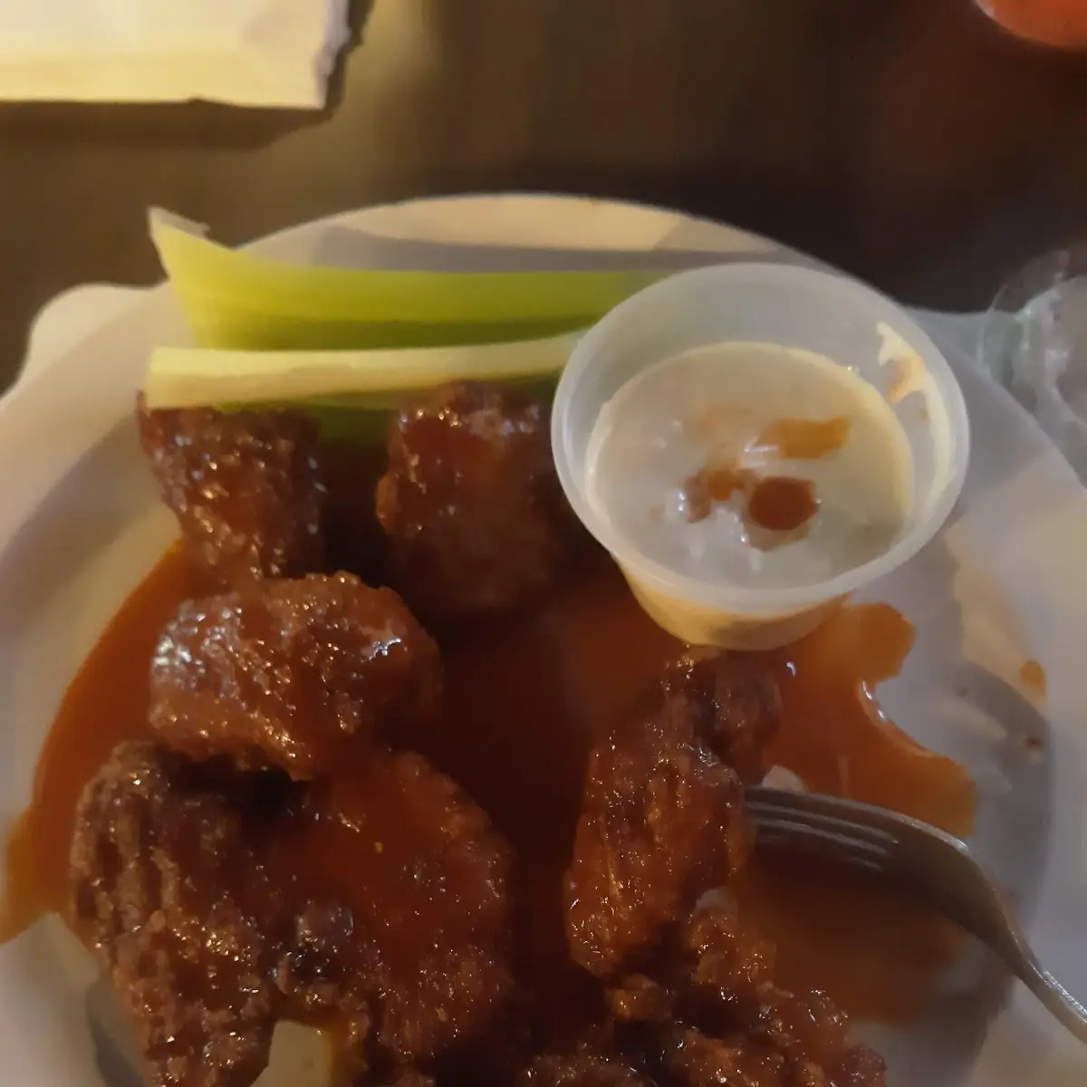 Hot and Honey Boneless Wings