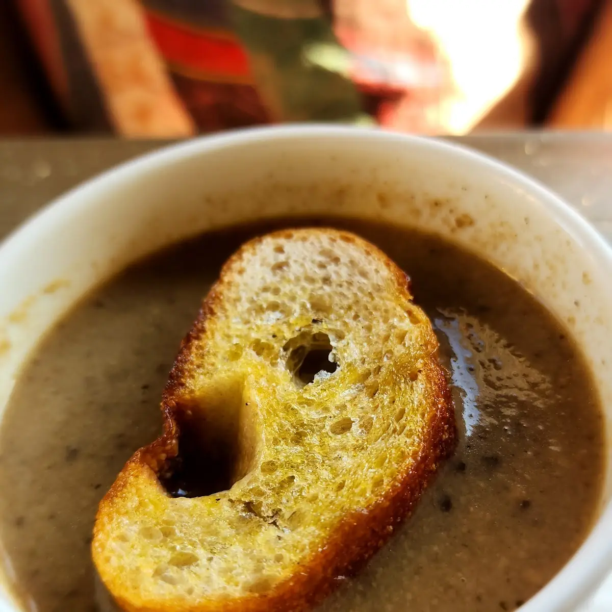Morel and Wild Mushroom Bisque V