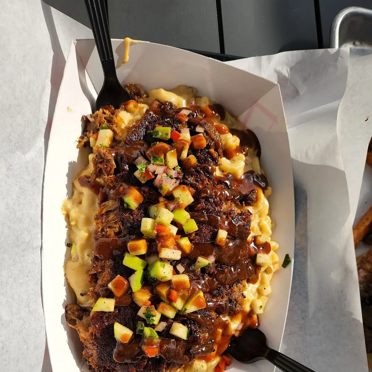 Pulled Pork Mac and Cheese