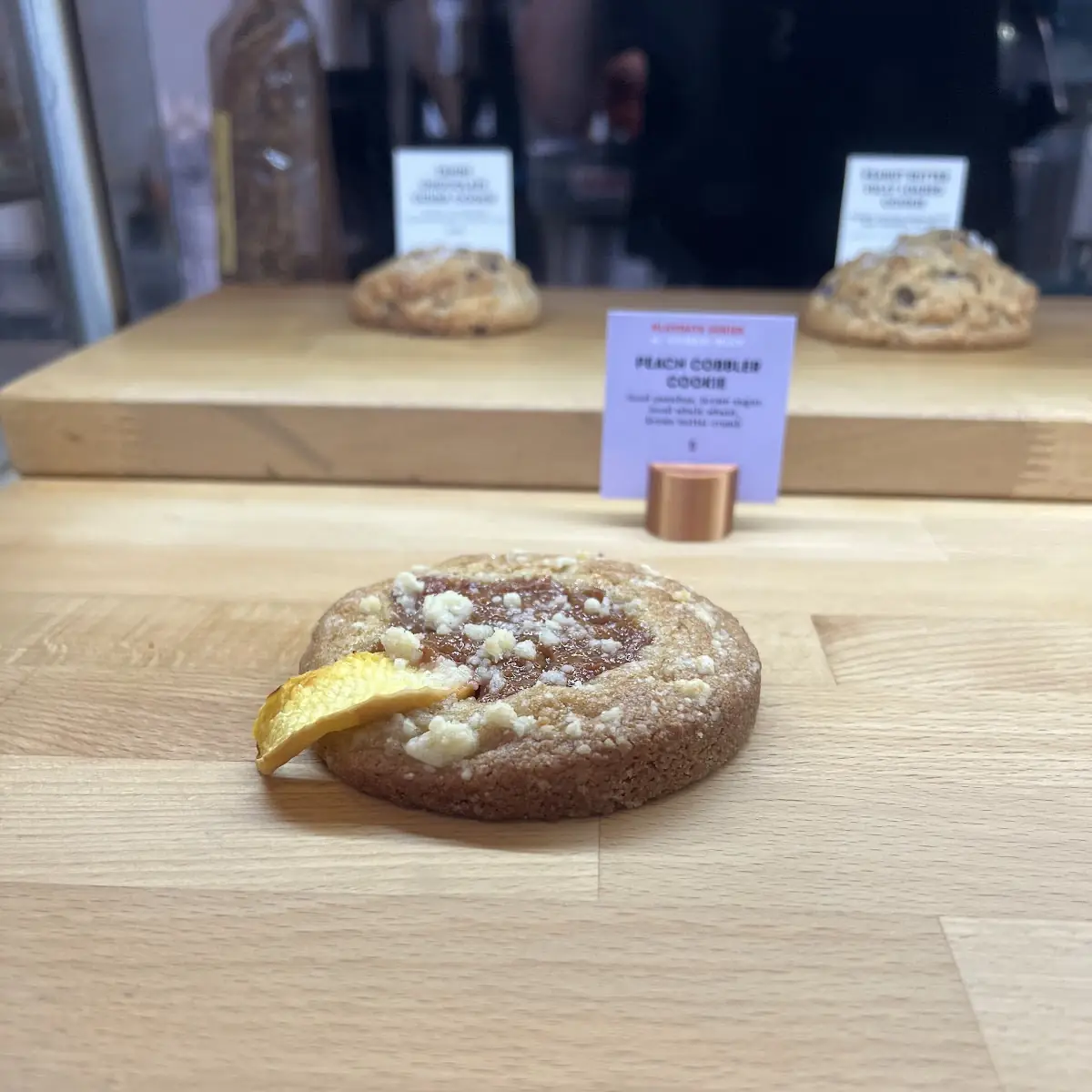 Peach Cobbler Cookie