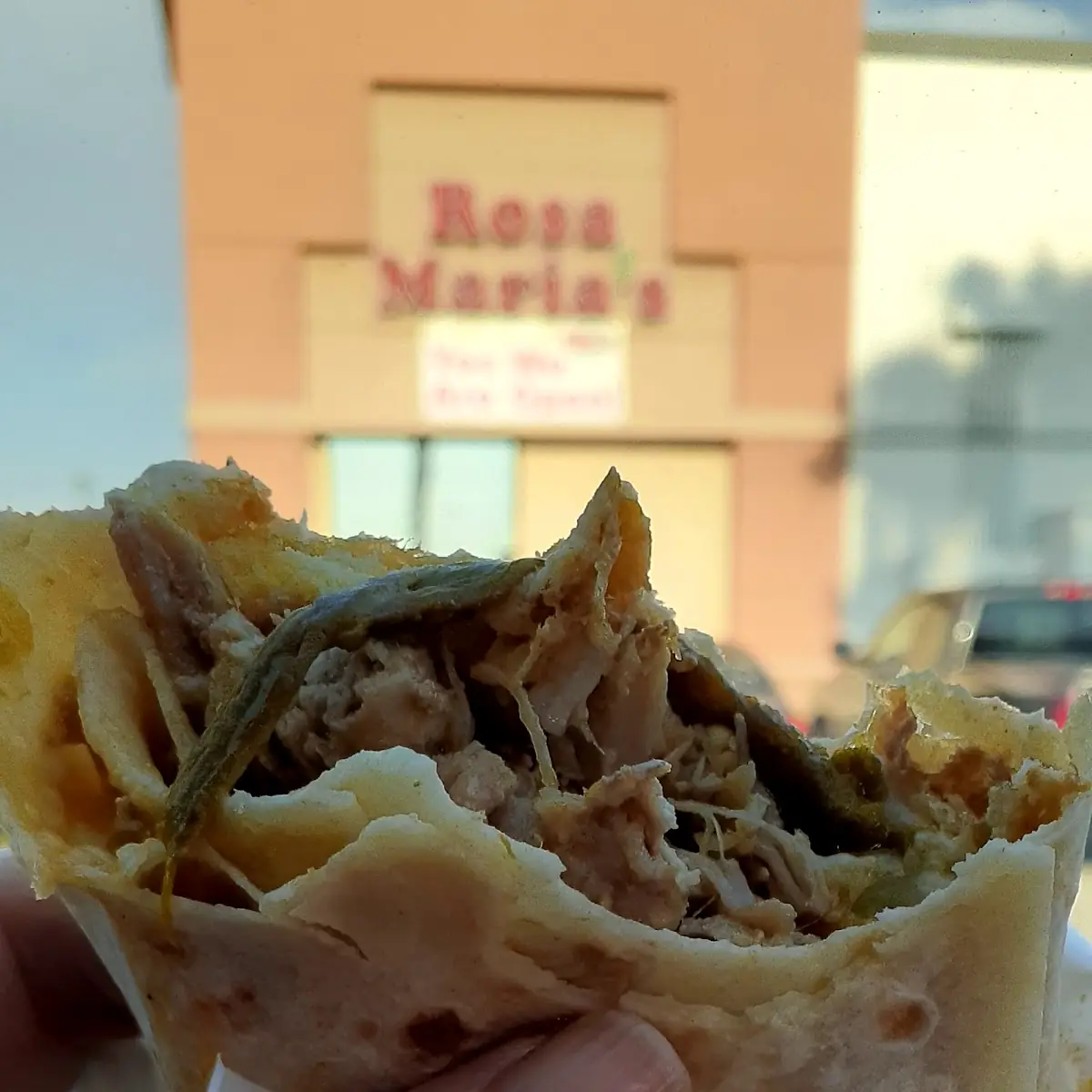Chile Verde Burrito