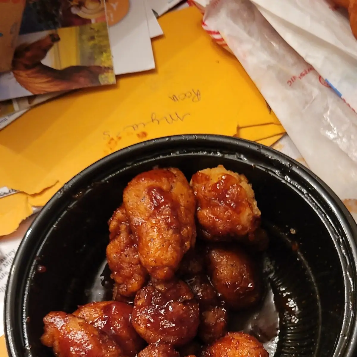 Honey BBQ Boneless Wings
