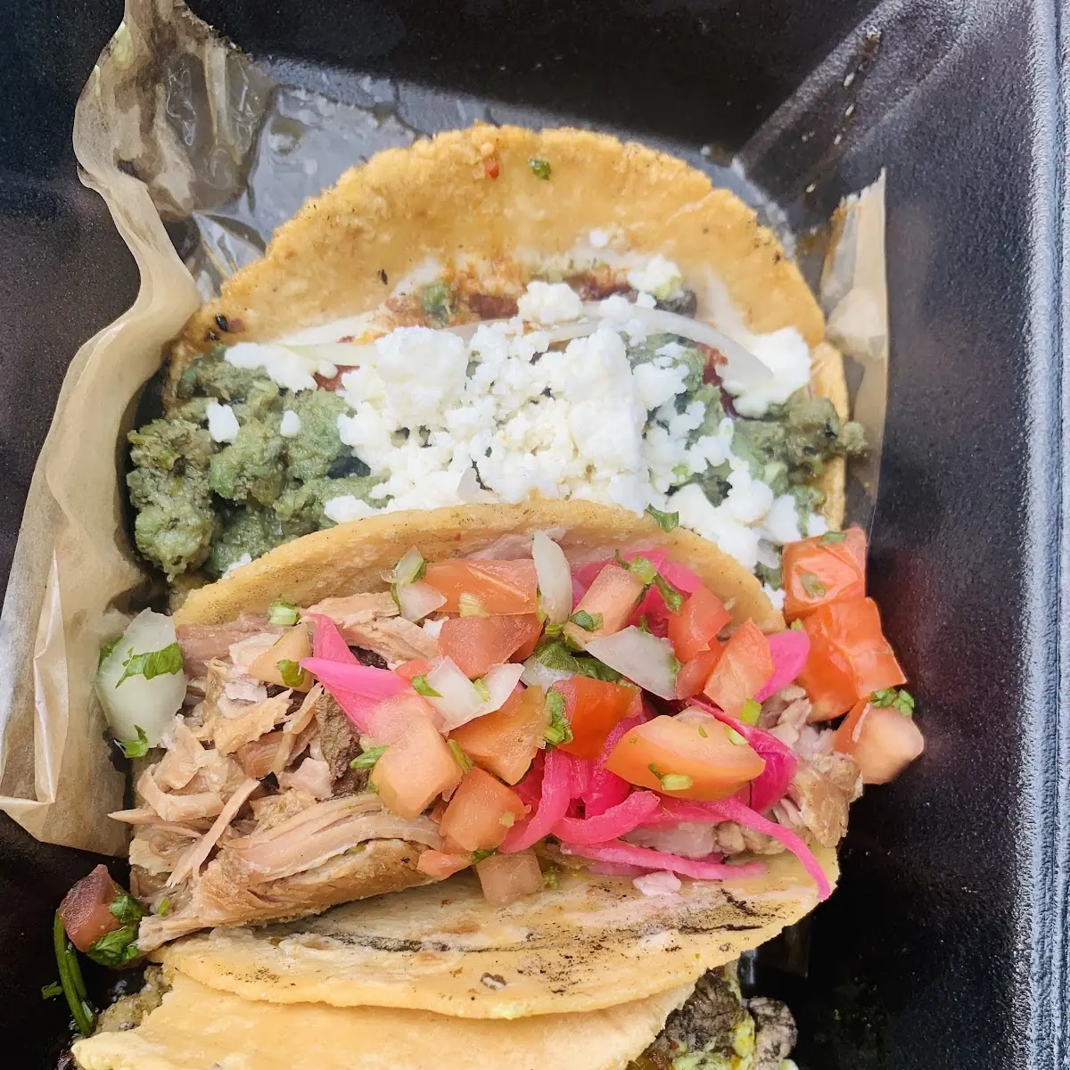 Carnitas Chorizo Pastor Taco