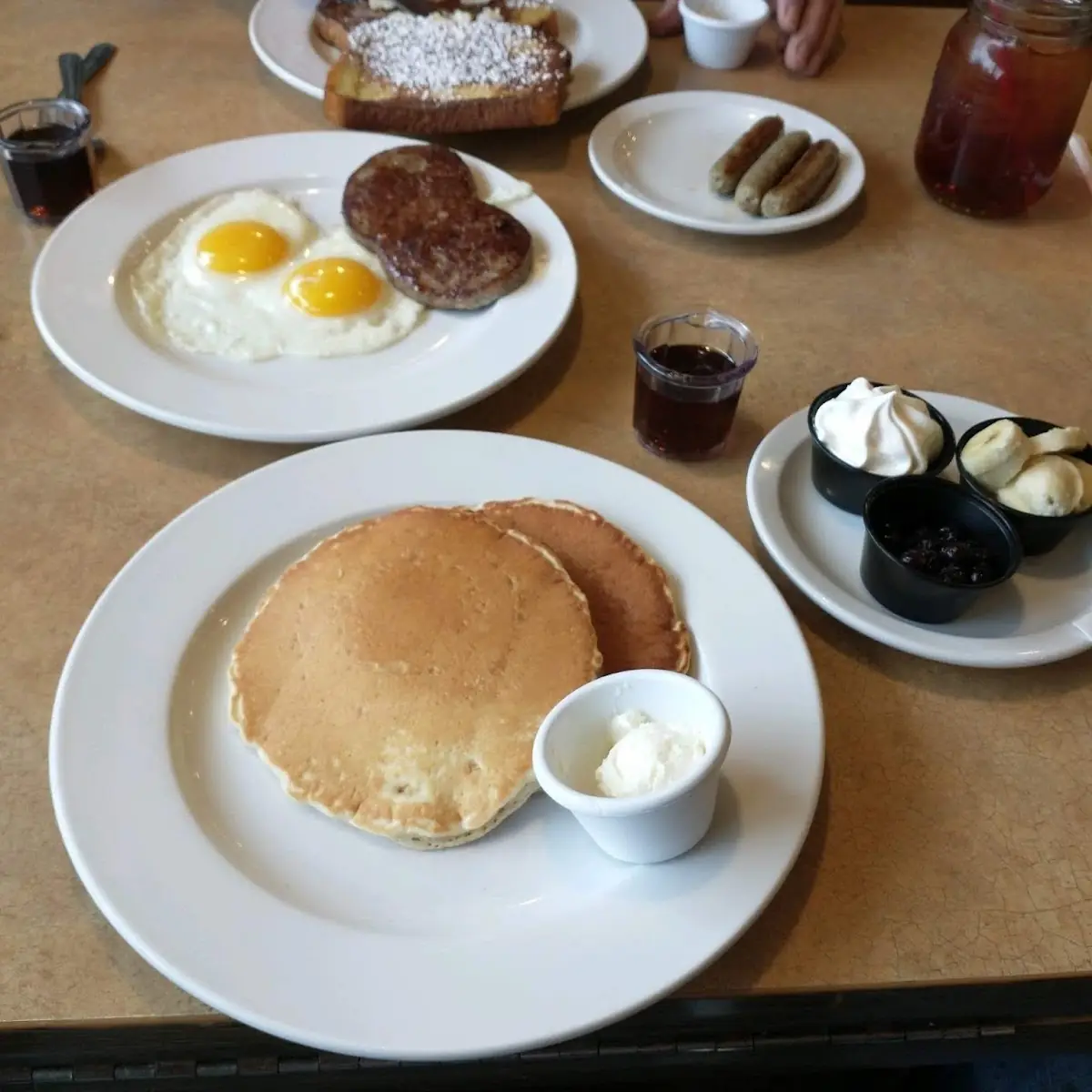 Pancake Breakfast Platter