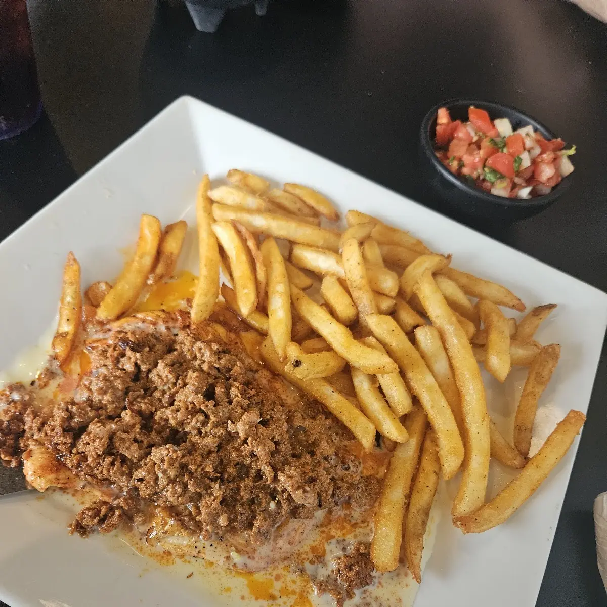 Chori Pollo Con Papas Fritas