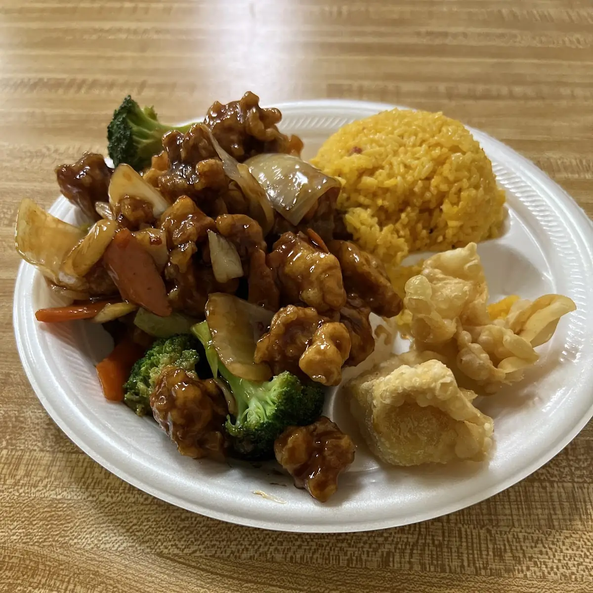 Honey Chicken Fried Rice