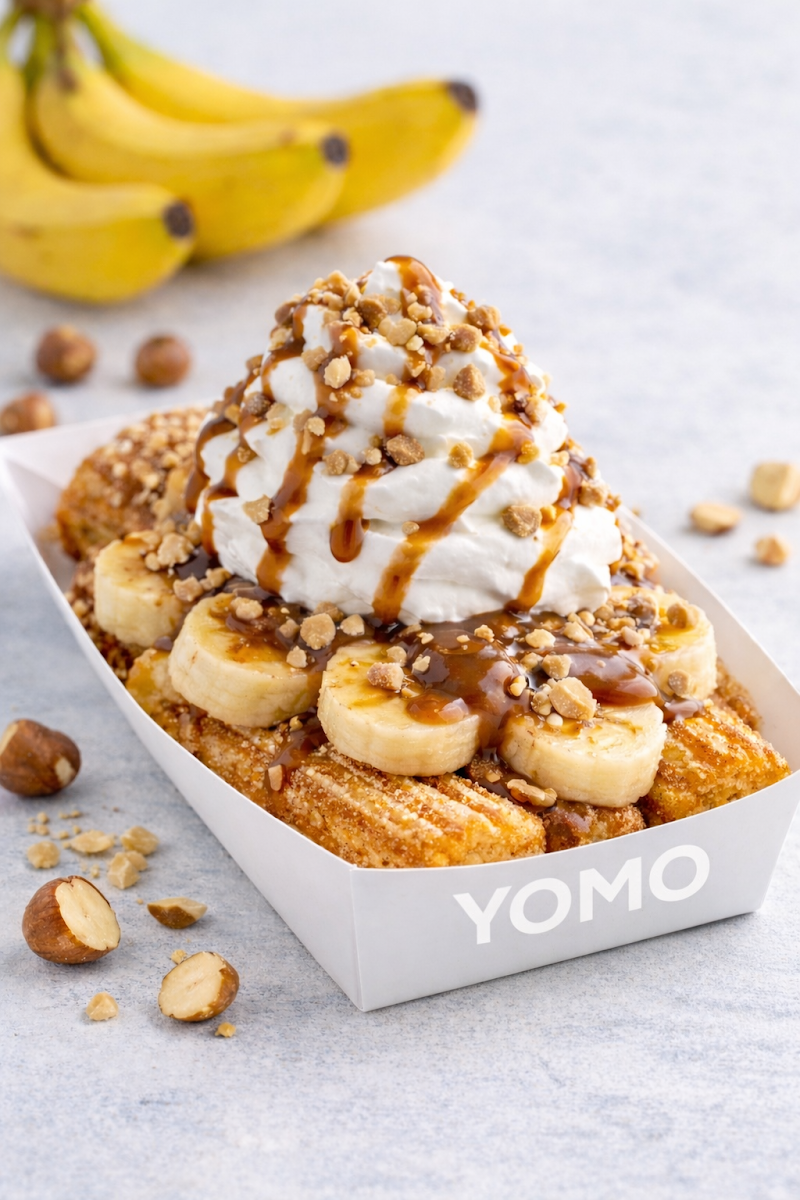 Churro Banana Boat