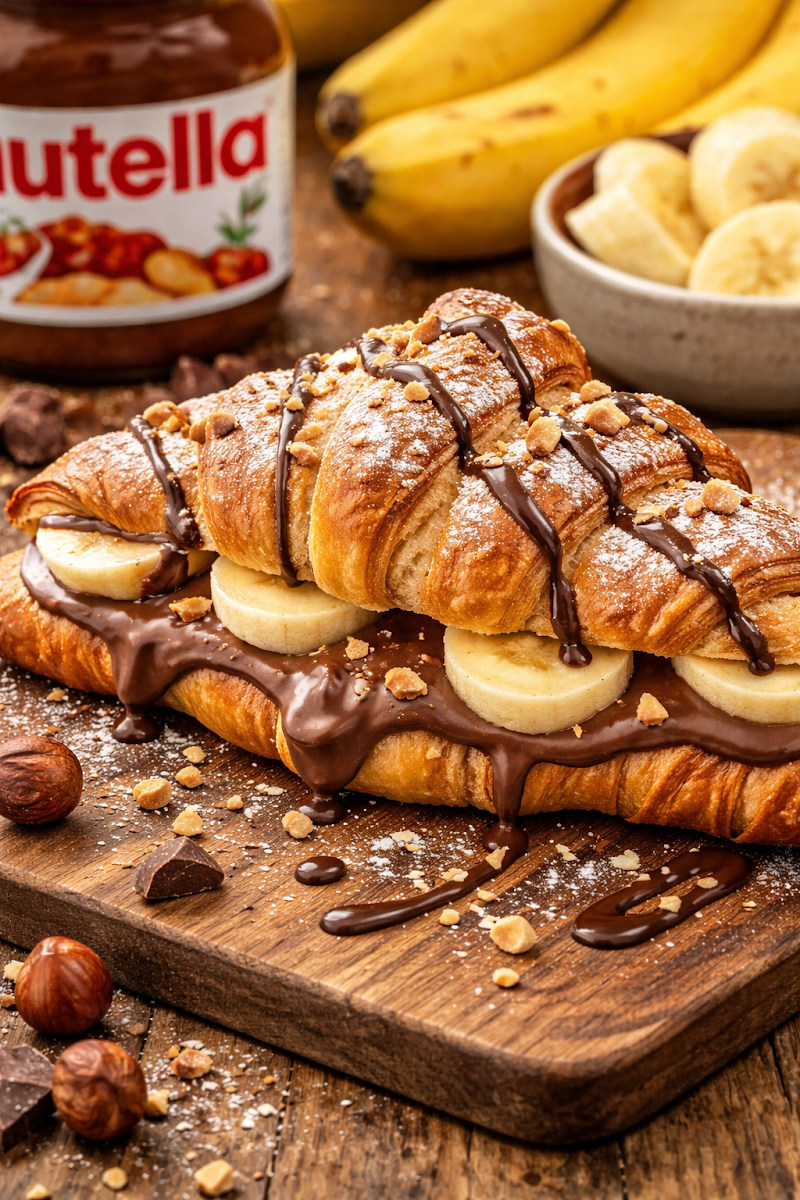 Nutella Banana Croissant