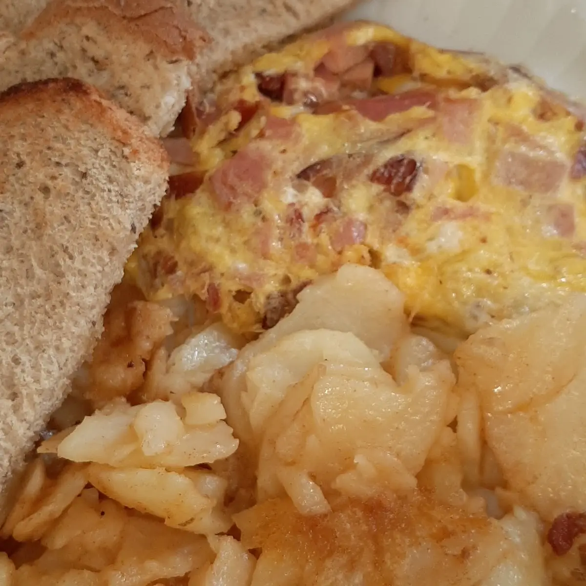 Ham and Cheese Omelette