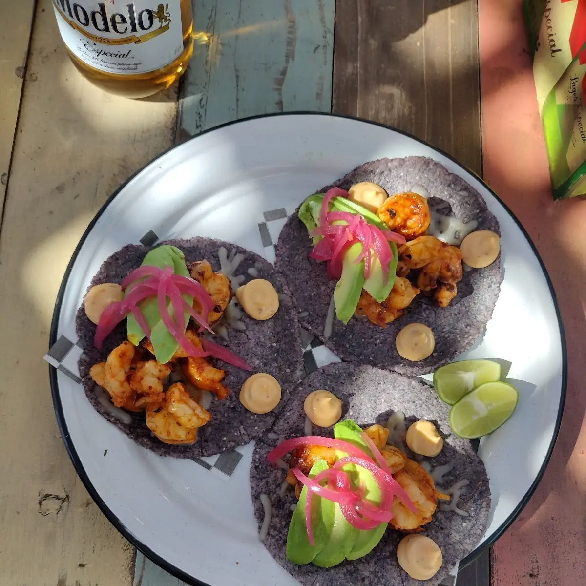 Shrimp Tacos Al Pastor
