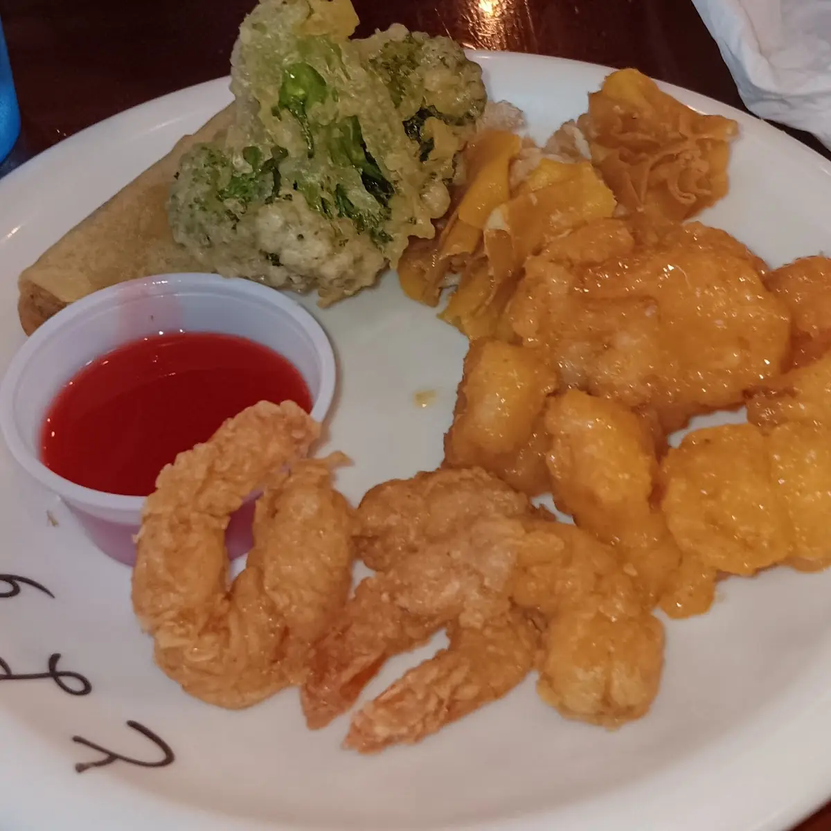 Coconut Shrimp with Broccoli