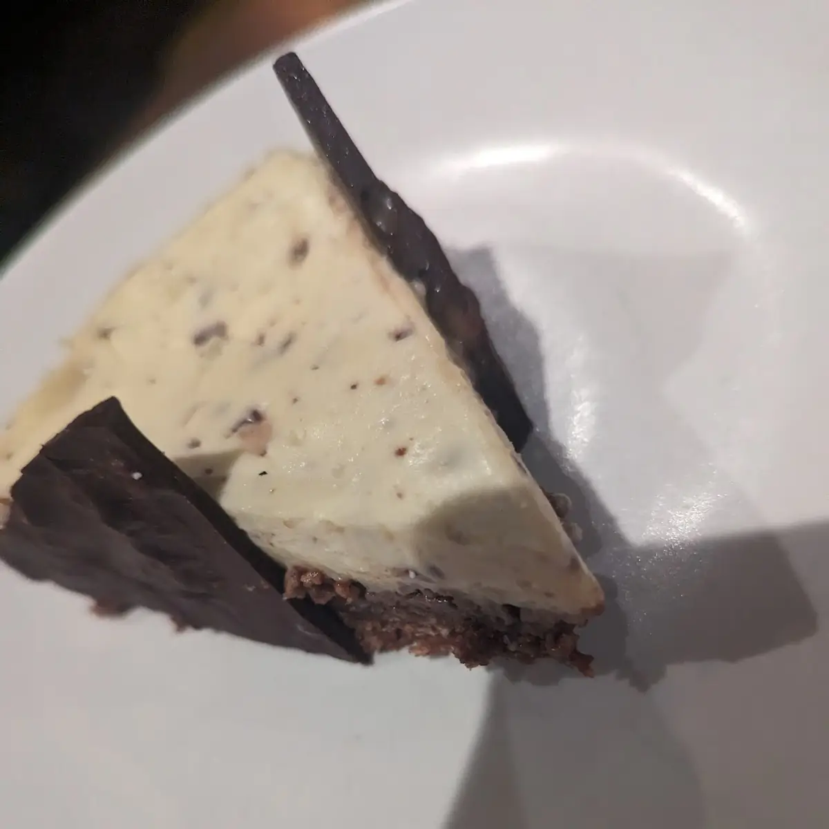 Snickers Cheesecake Slice