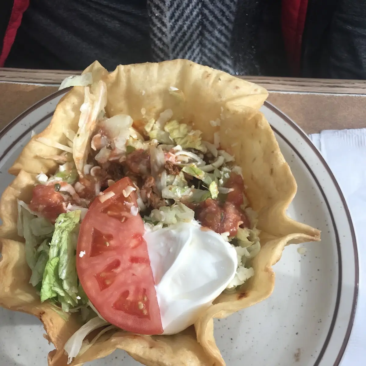 E. Mini Taco Salad