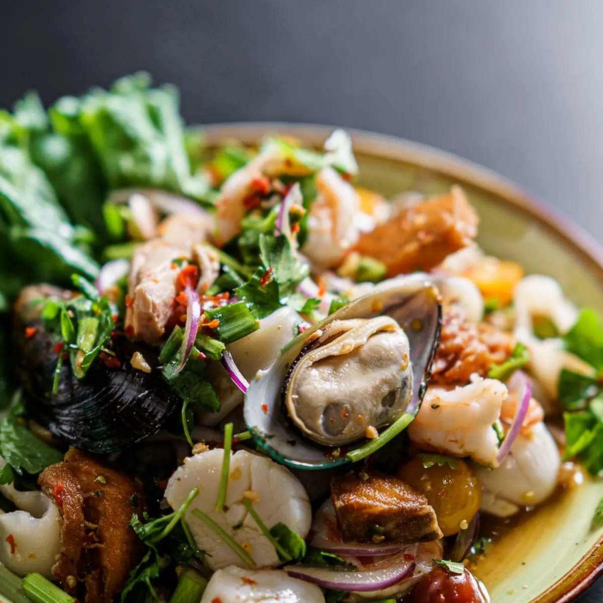Spicy Seafood Salad