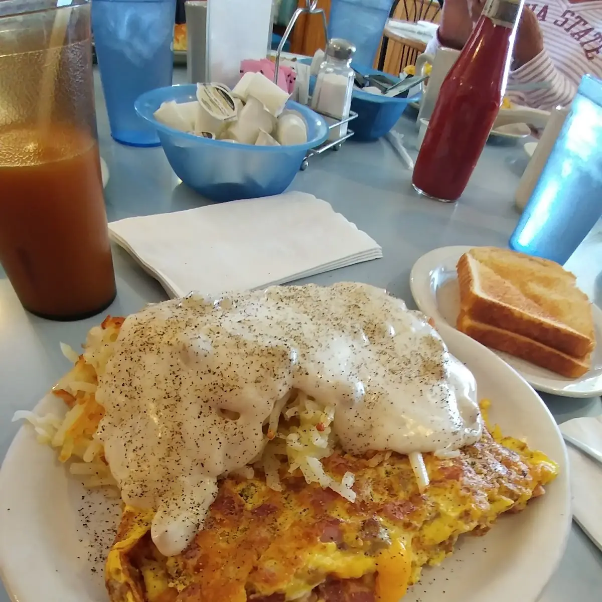 Sunrise Everything Omelet