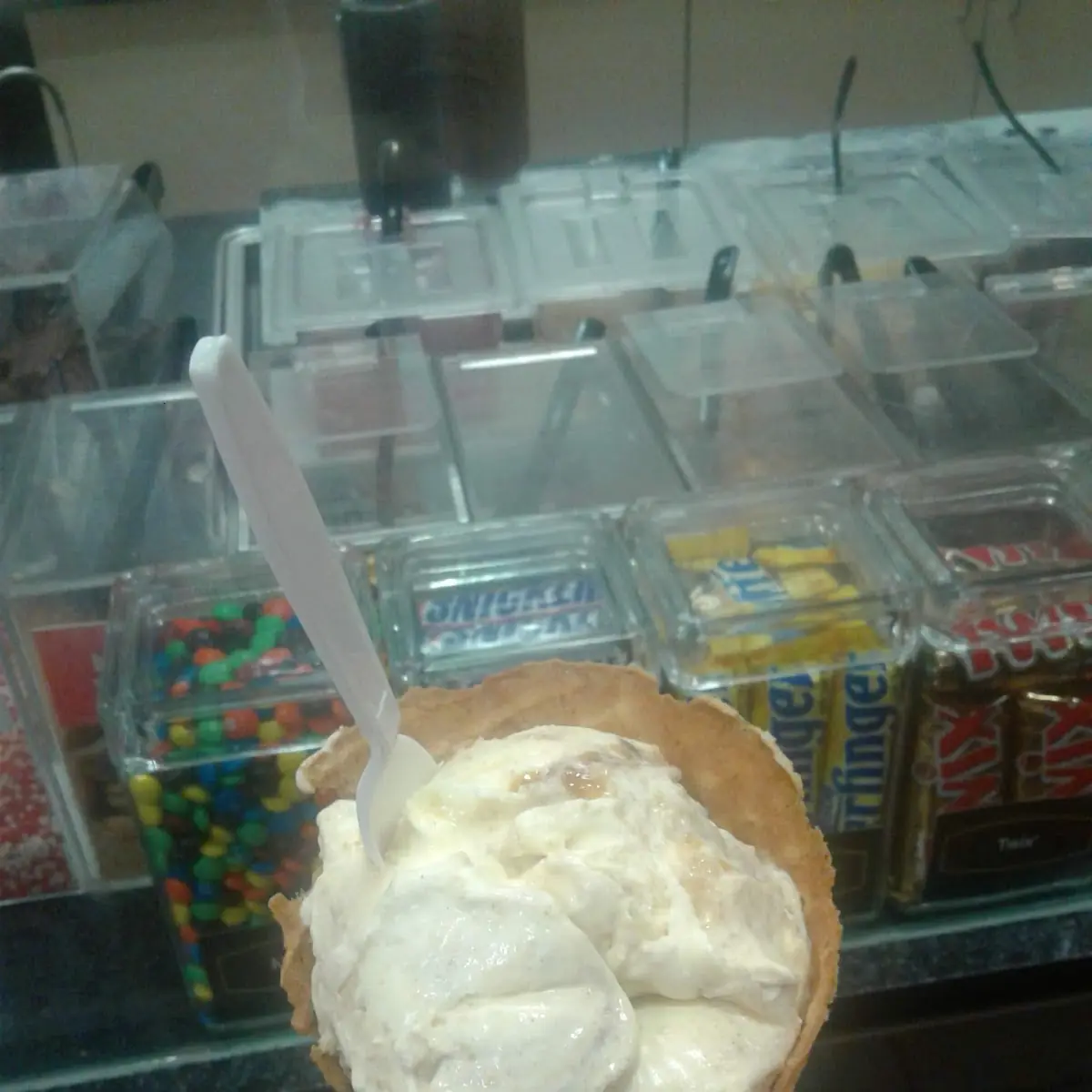 Butter Pecan Ice Cream Cone