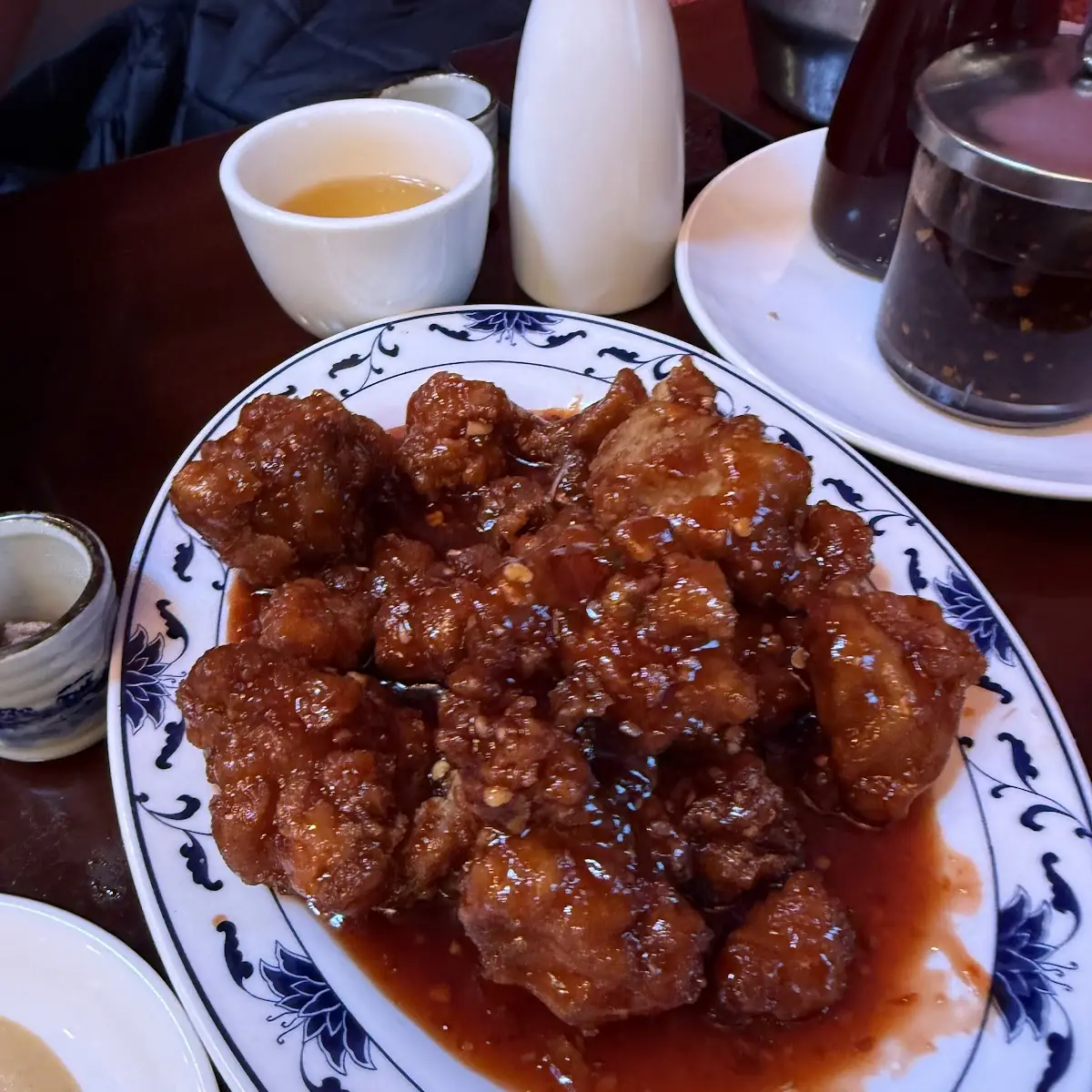 Sesame Beef and Fish with Ginger