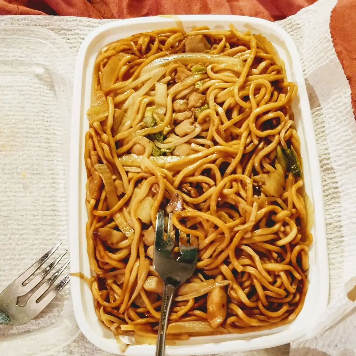 Chicken Lo Mein Noodles