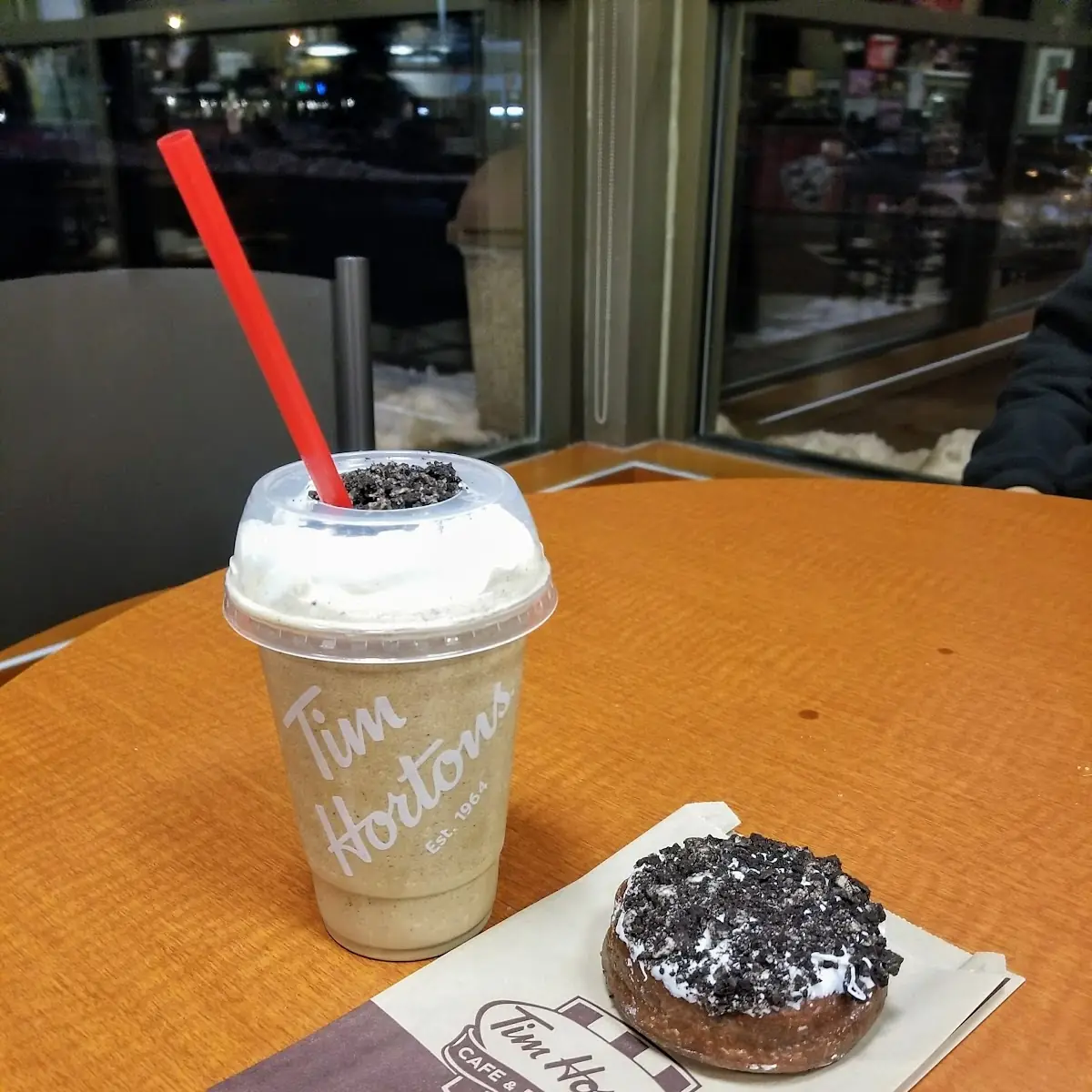 Oreo Creme Doughnut