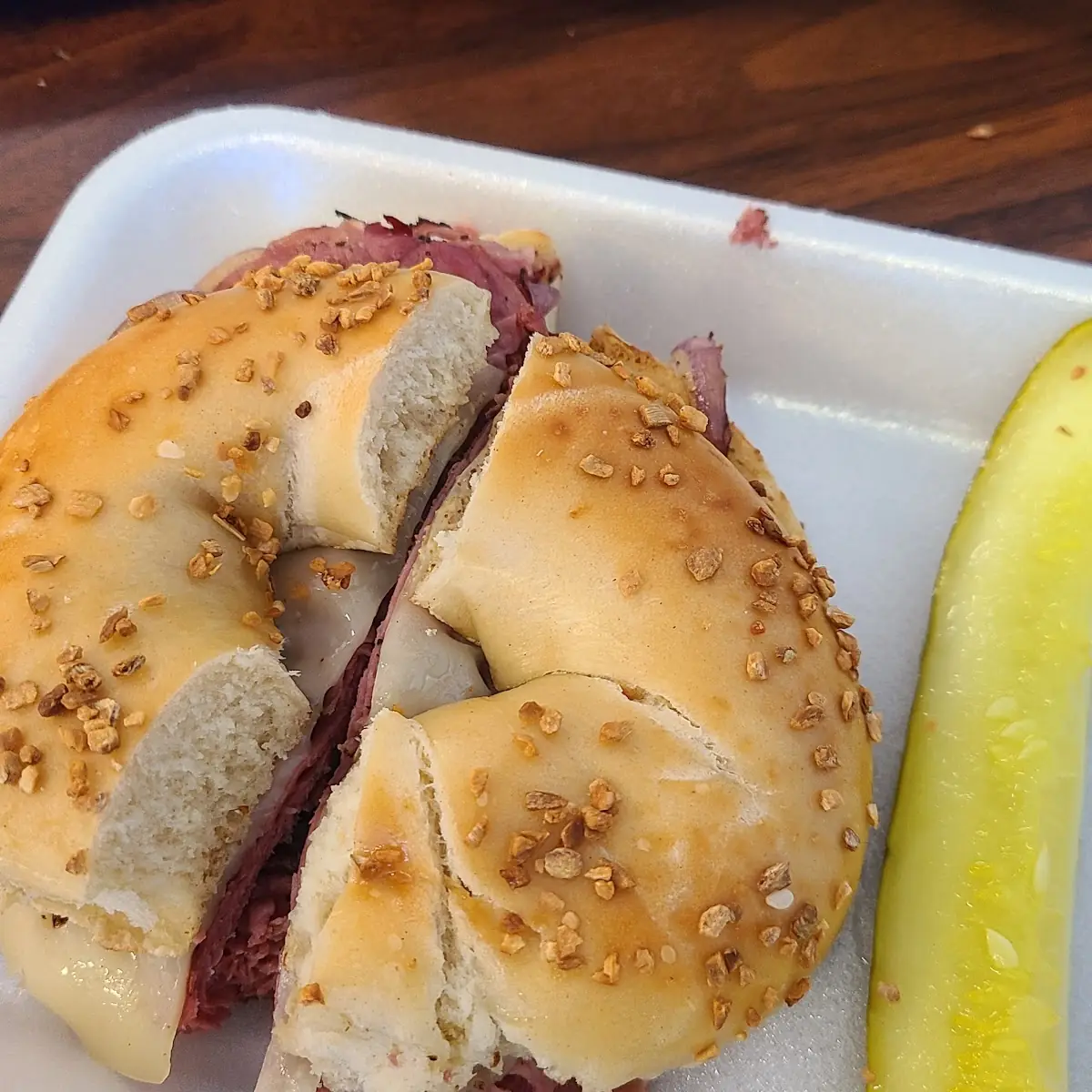 Flavored Cream Cheese Bagel