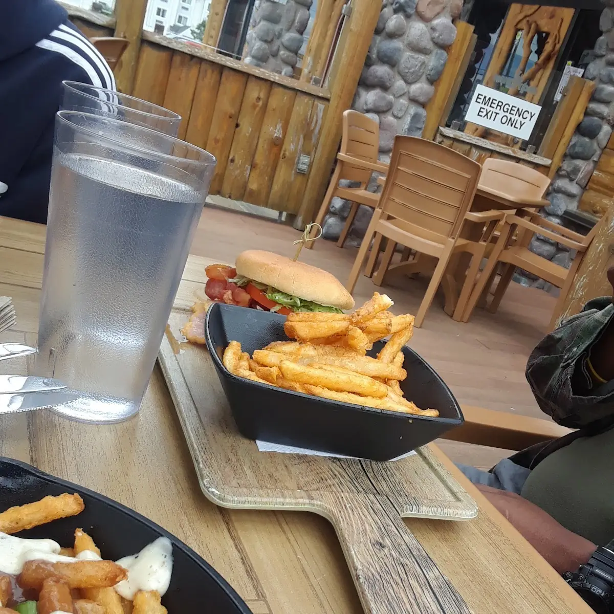 Burger and Fries