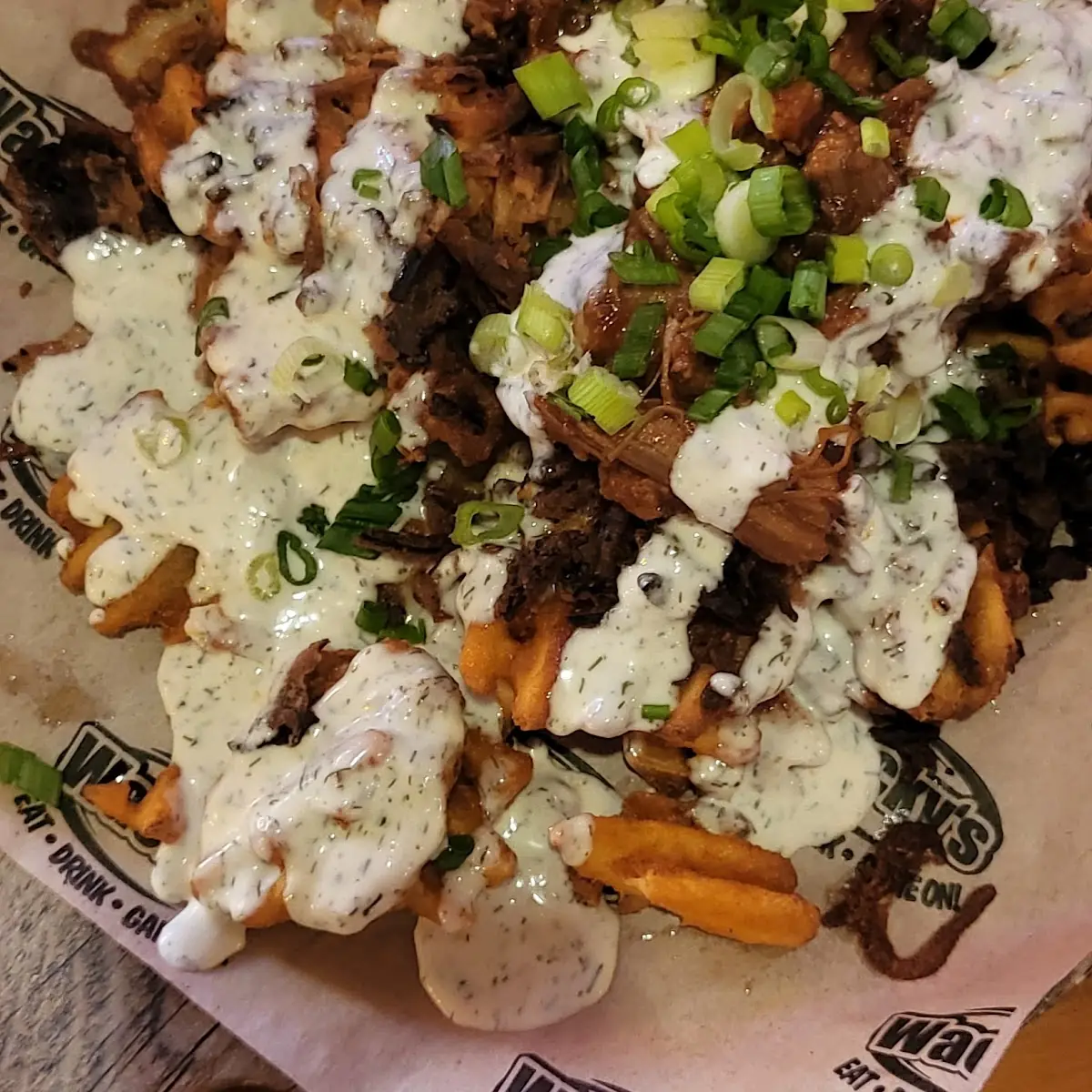 Pulled Pork Nachos with Cheese