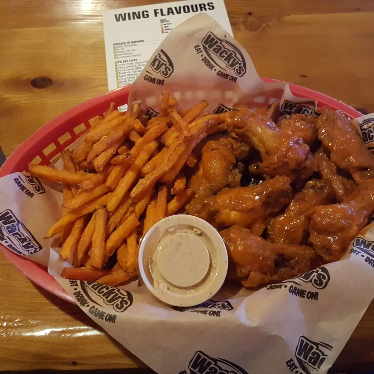 Volcano Chicken Wings
