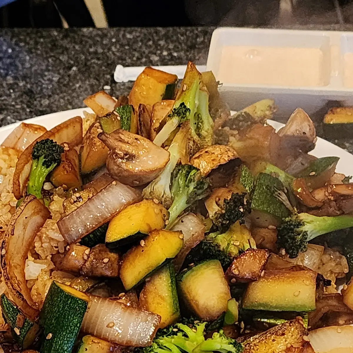 Teriyaki Chicken Fried Rice
