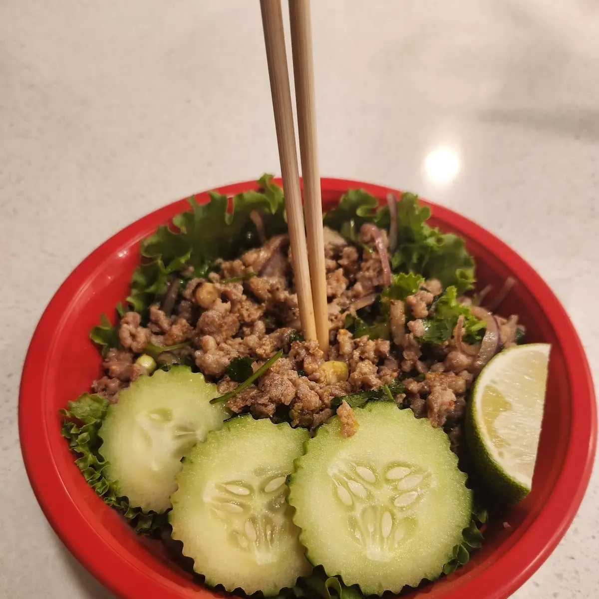 Larb Salad Bowl