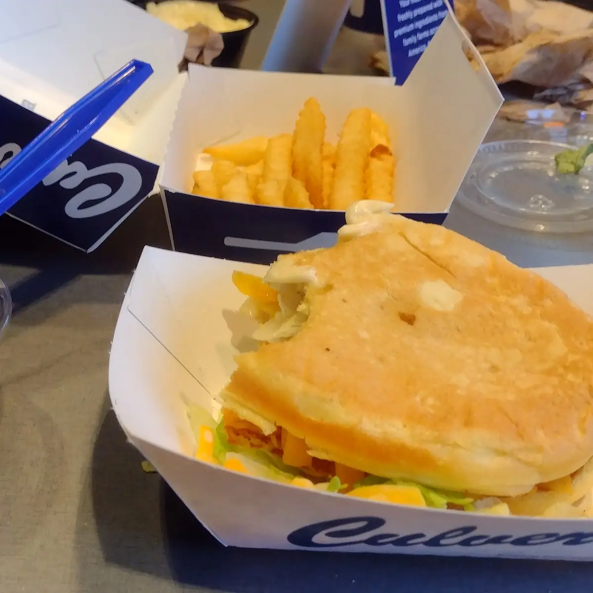 Cod Fish Sandwich & Fries
