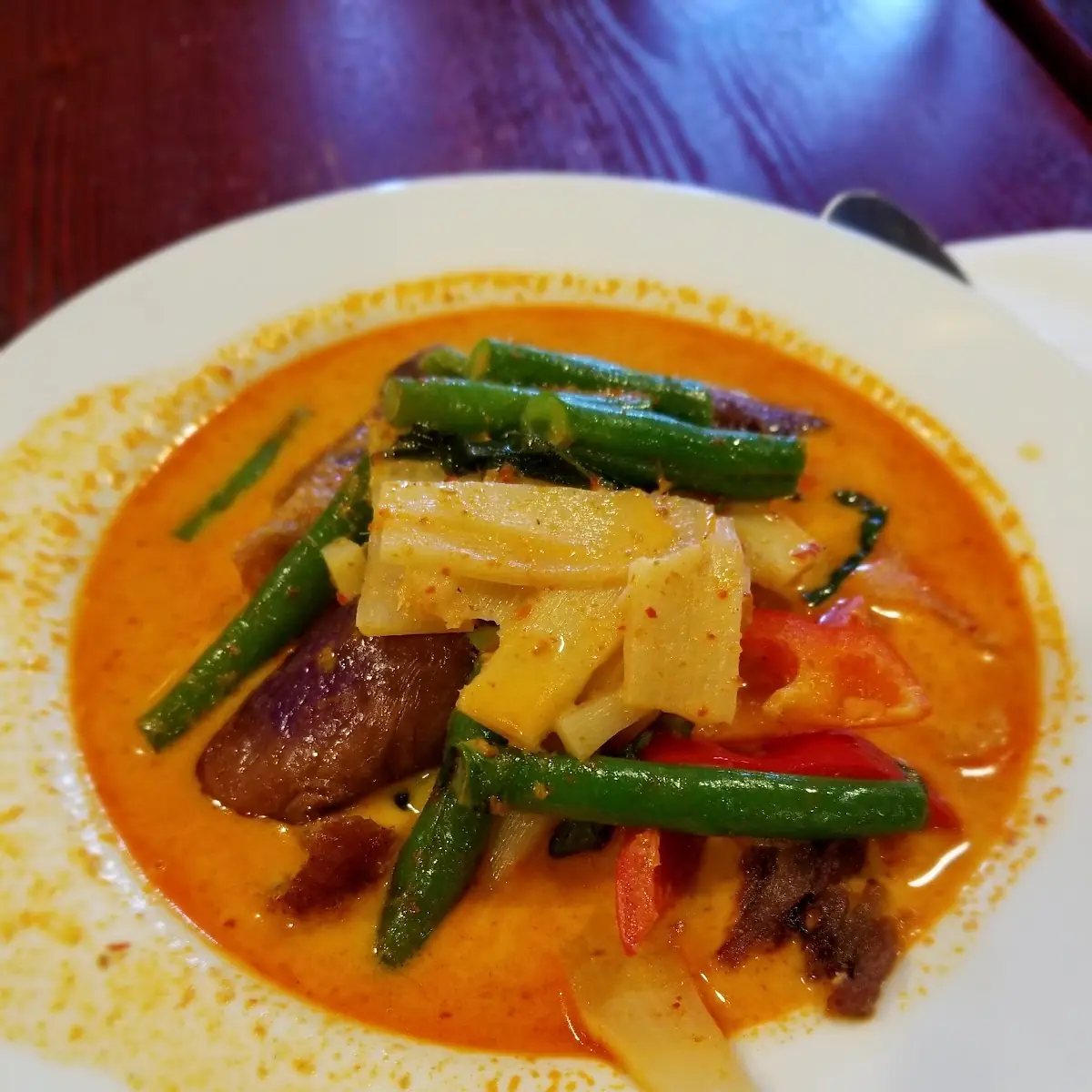 Red Curry with Shrimp