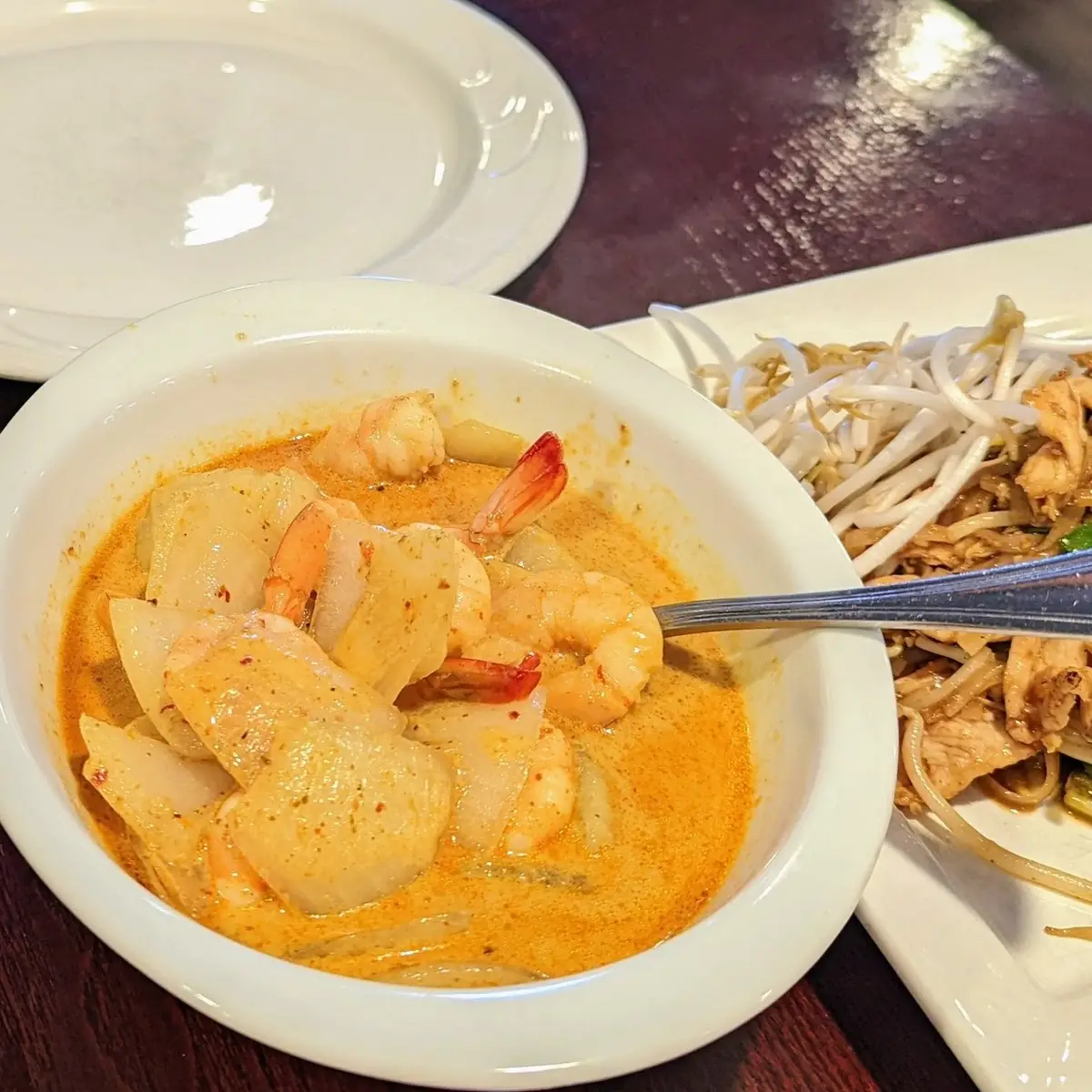 Yellow Curry with Shrimp