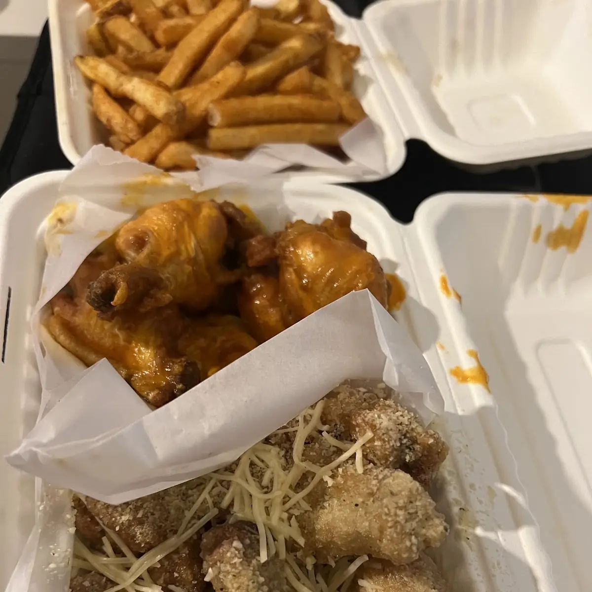 Garlic Parm and Buffalo