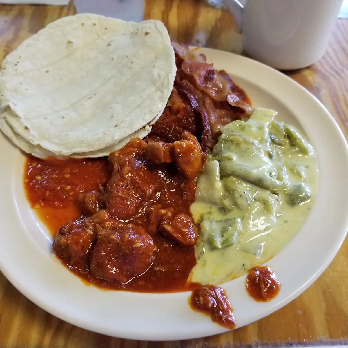 Asado de Puerco Gordita Plate