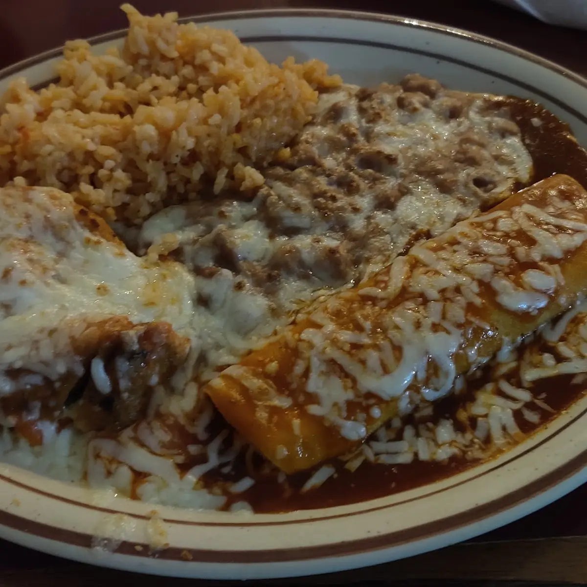 Cheese Enchilada & Chile Relleno