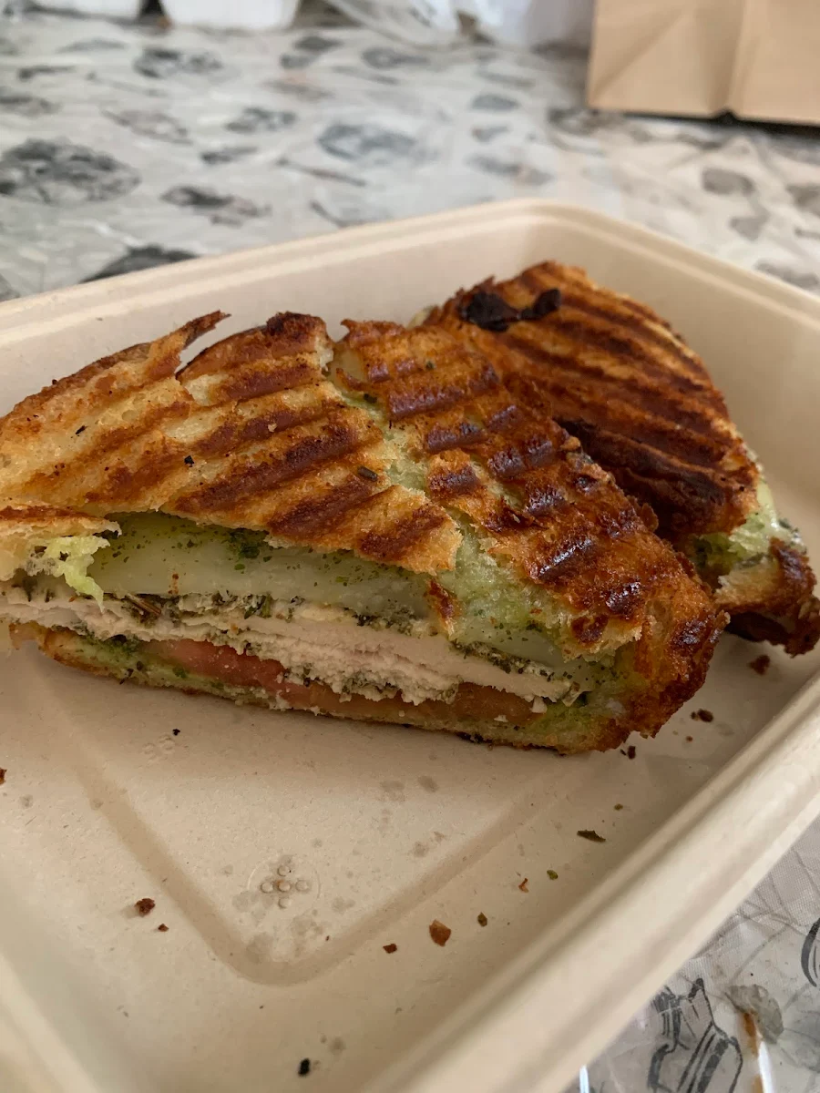 Chicken Pesto Melt