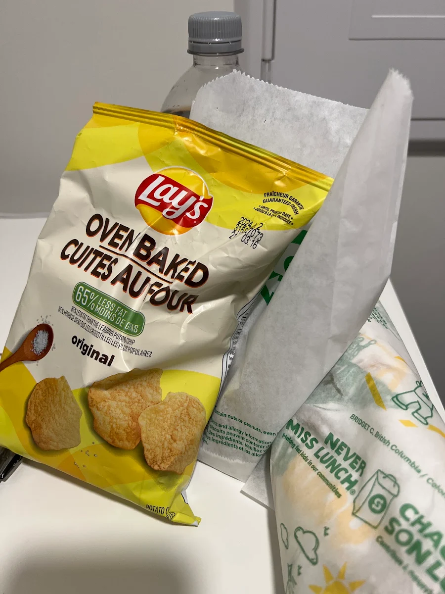 Lay's Oven Baked Original, Subway