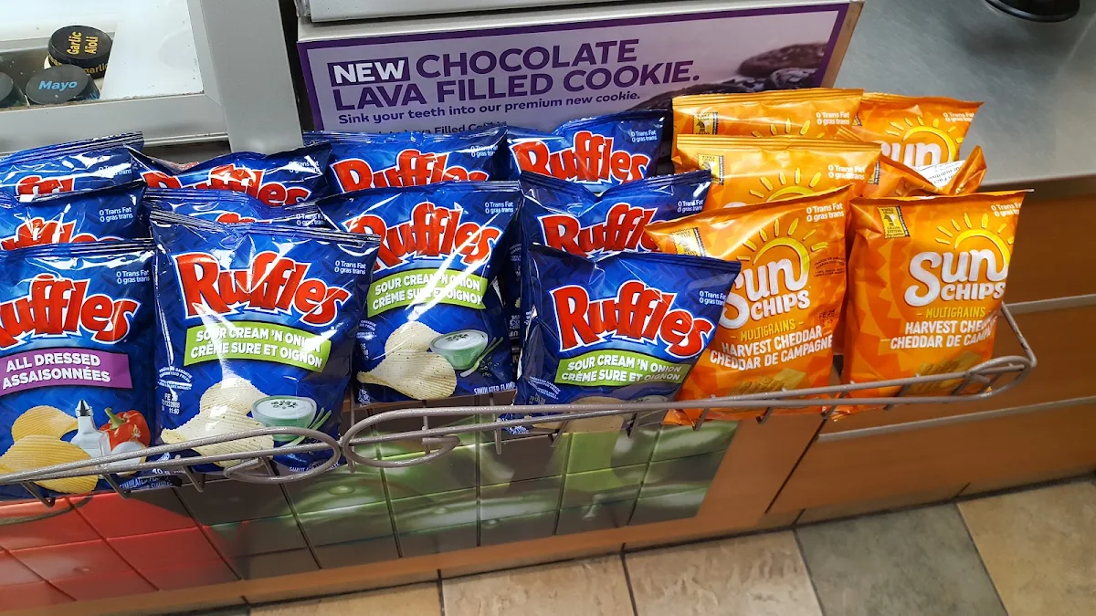 Ruffles All Dressed Flavour Potato Chips, Subway