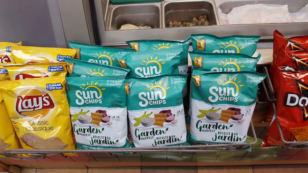 Sunchips Harvest Cheddar, Subway